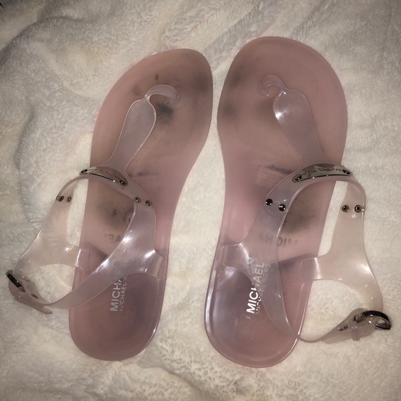 Michael Kors Split Toe Jelly Sandals - Picture 4 of 7